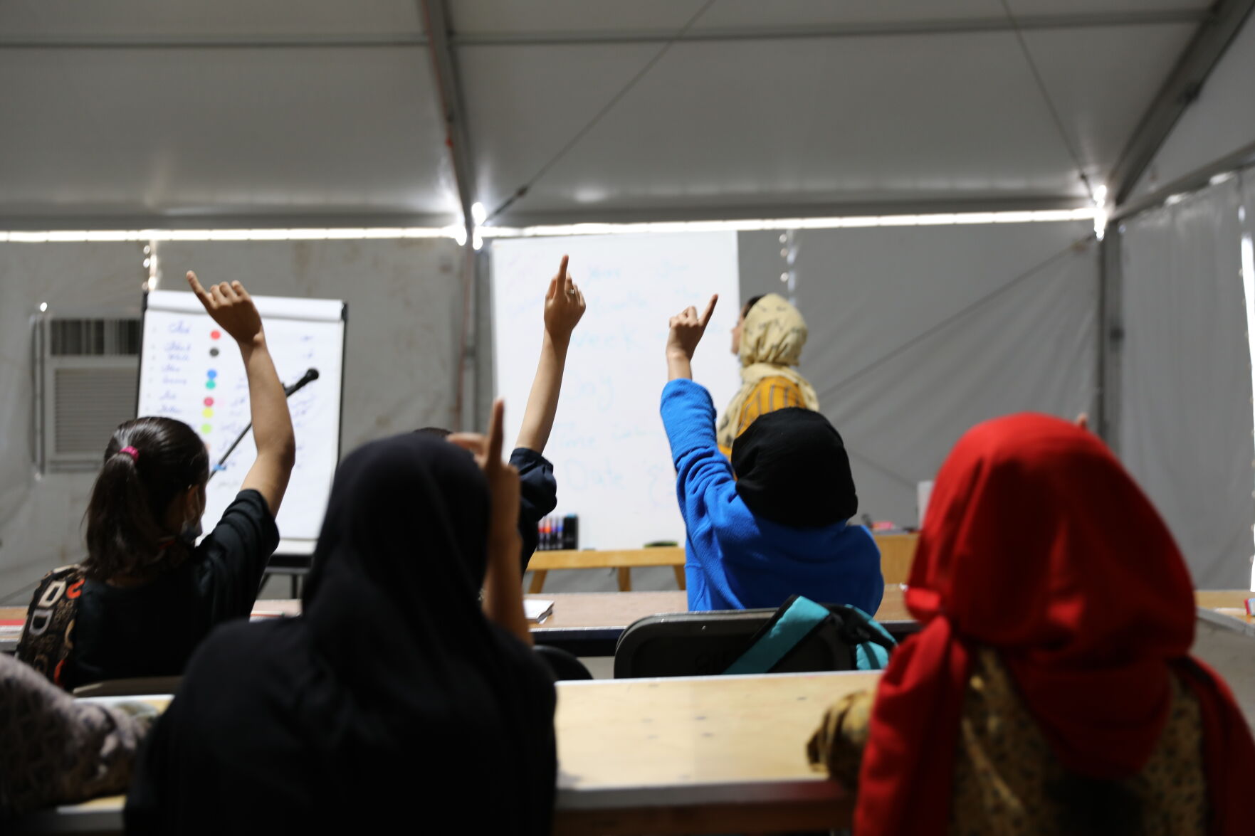 Afghan children school Fort Bliss